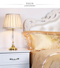 مصباح طاولة من القماش عالي الجودة من TUDA مقاس 36×63 سم مع شحن مجاني