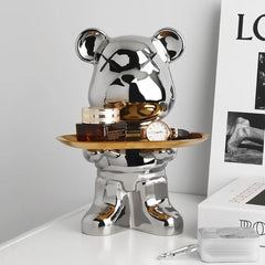 تماثيل ومنحوتات حيوانية خزفية