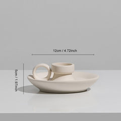 مزهرية تنسيق الزهور الخزفية الاسكندنافية