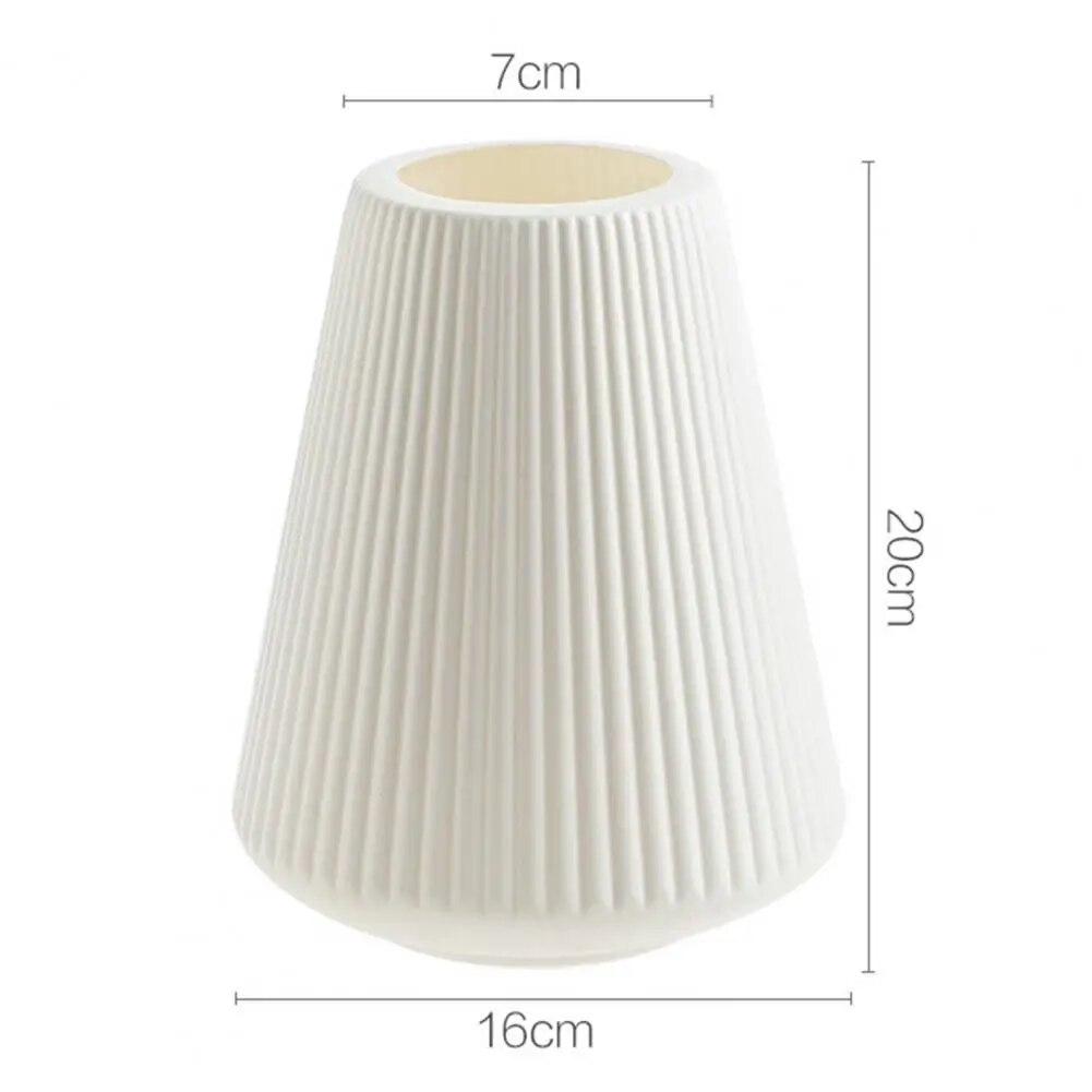 مزهرية بلاستيكية مبتكرة للزراعة المائية على الطراز الأوروبي للمنزل 