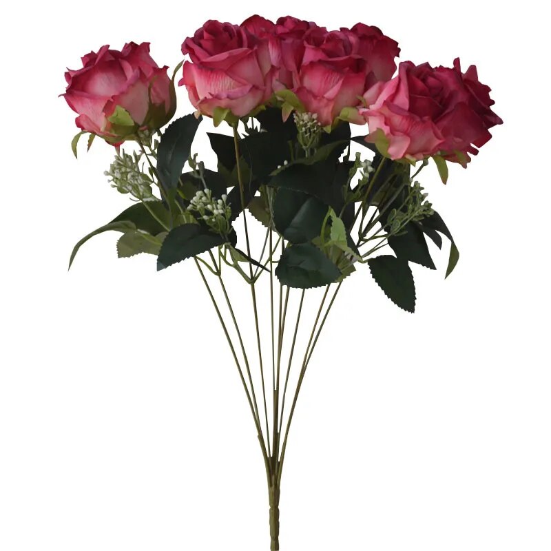 باقة ورد محاكاة ديكورية لحفل الزفاف