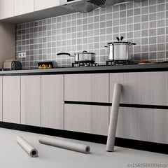 ورق جدران خشبي مقاوم للزيت للمطبخ 