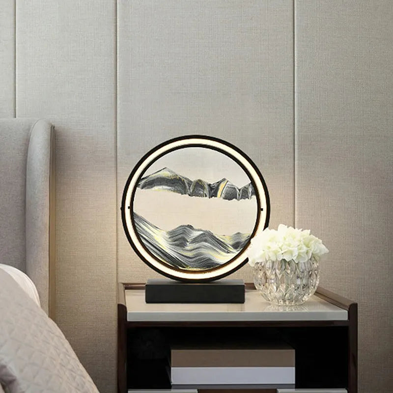 ديكورات الرمال المتحركة LED