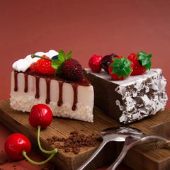 محاكاة كعكة الفاكهة والحلوى والكعكات الاصطناعية ونموذج الخبز وديكور الطعام المزيف ودعائم التصوير الفوتوغرافي ومتجر العرض وزخارف الطاولة