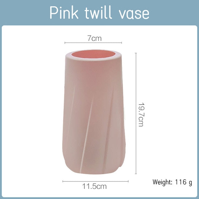 مزهرية بلاستيكية موراندي