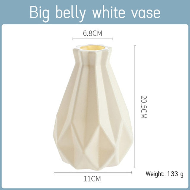 مزهرية بلاستيكية موراندي