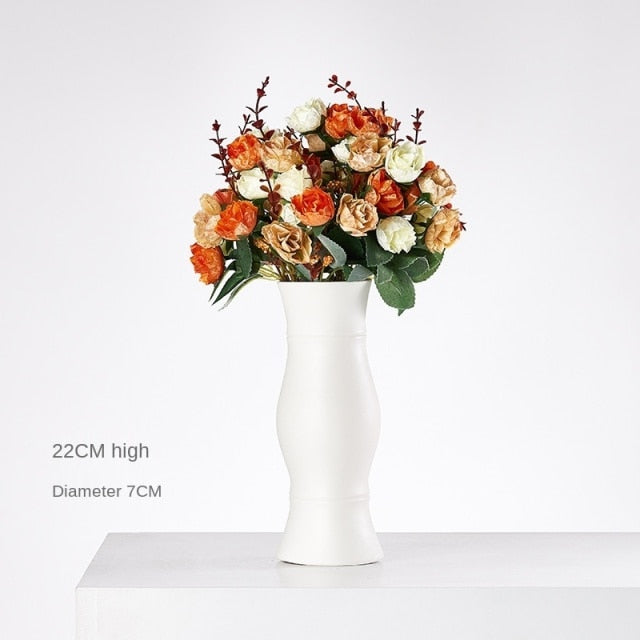 مزهرية زهور سيراميكية