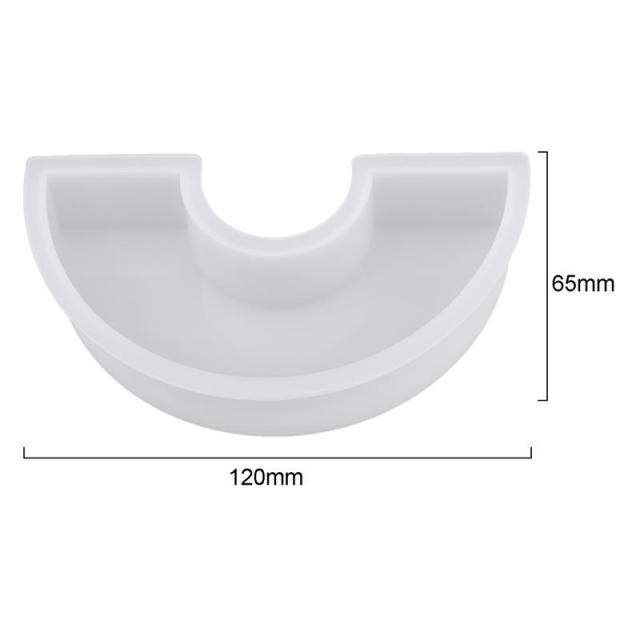 حامل شموع مصنوع من قالب السيليكون