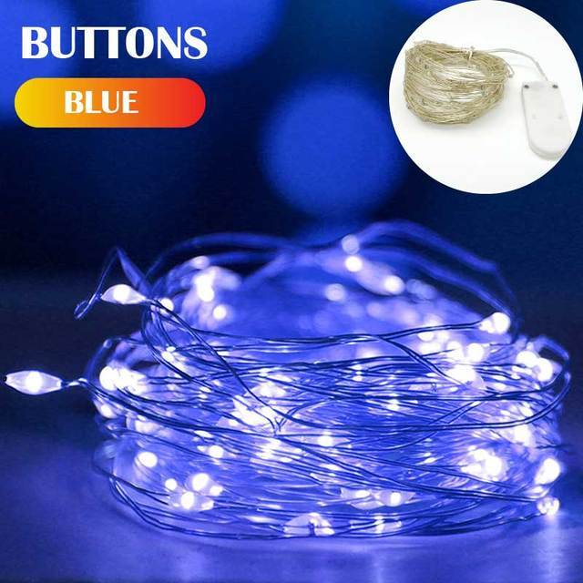 سلسلة أضواء خرافية تعمل بالبطارية USB