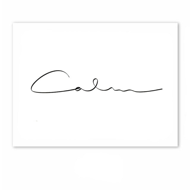 ملصق طباعة قماشية بخطوط تجريدية متنوعة للأزياء النوردية